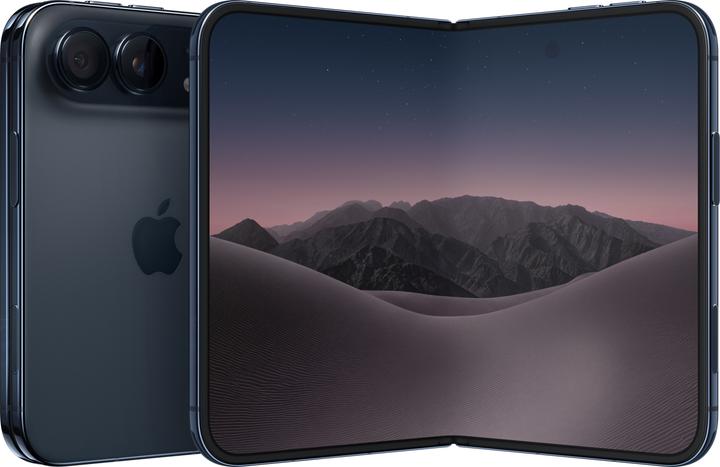 Apple iPhone Duo pliable présenté dans le journal Secours Phone