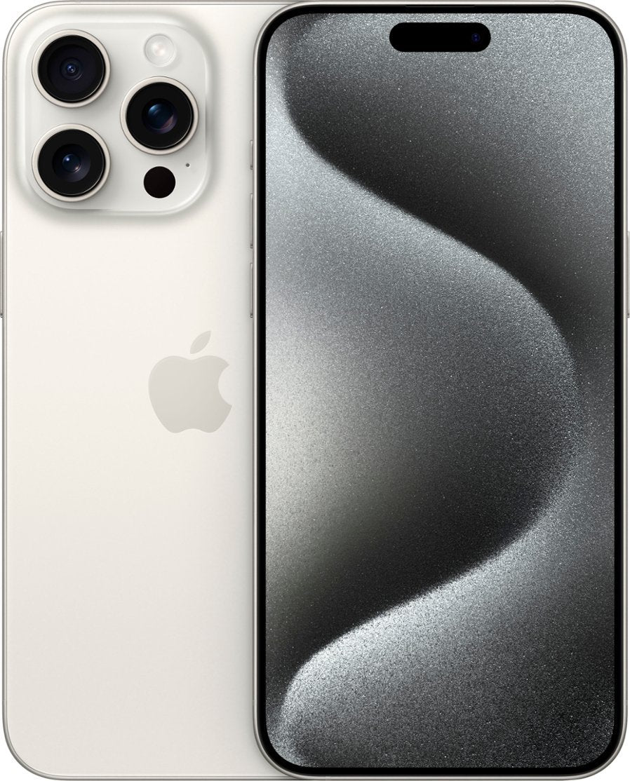 iPhone 15 Pro Max Titane blanc