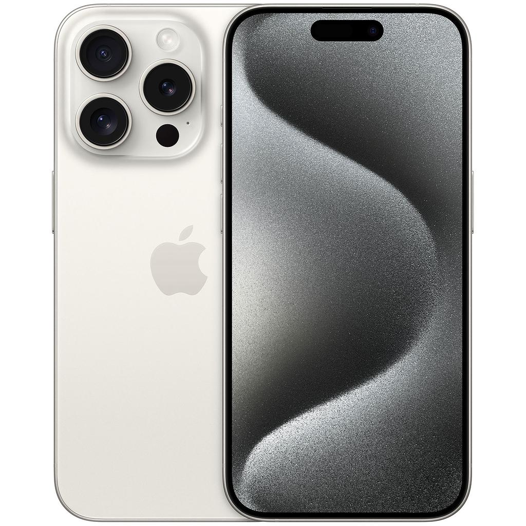 iPhone 15 Pro Titane blanc