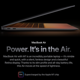 MacBook Air 13 pouces M1 (2020) vue 3
