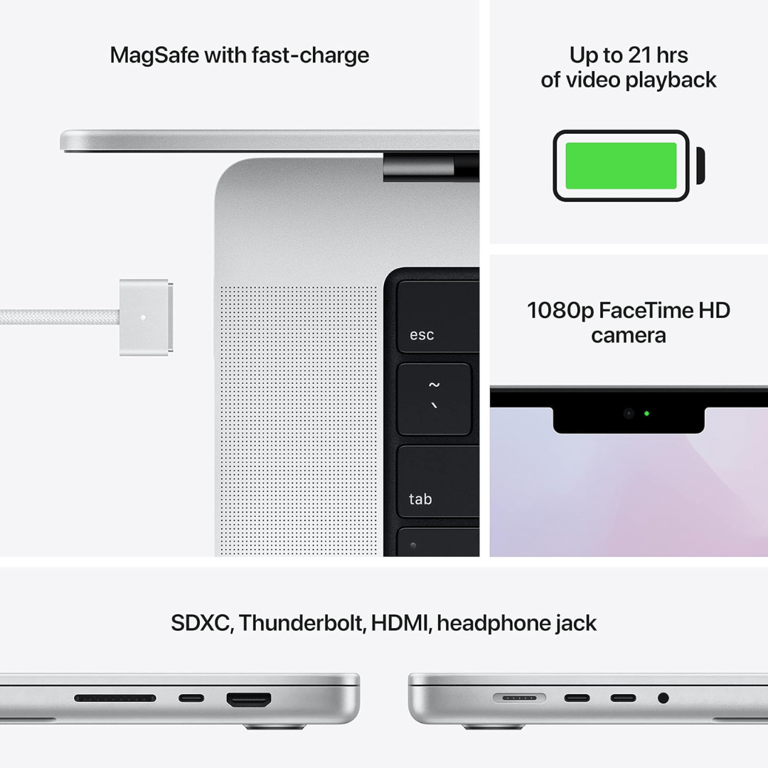 MacBook Pro 16 pouces M1 Pro (2021) vue 7